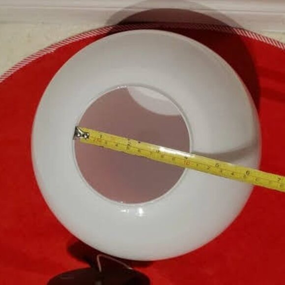 1 Large Round Dome White Frosted Matte Glass Ceiling Light Shade GLOBE - Save $ - Picture 4 of 5